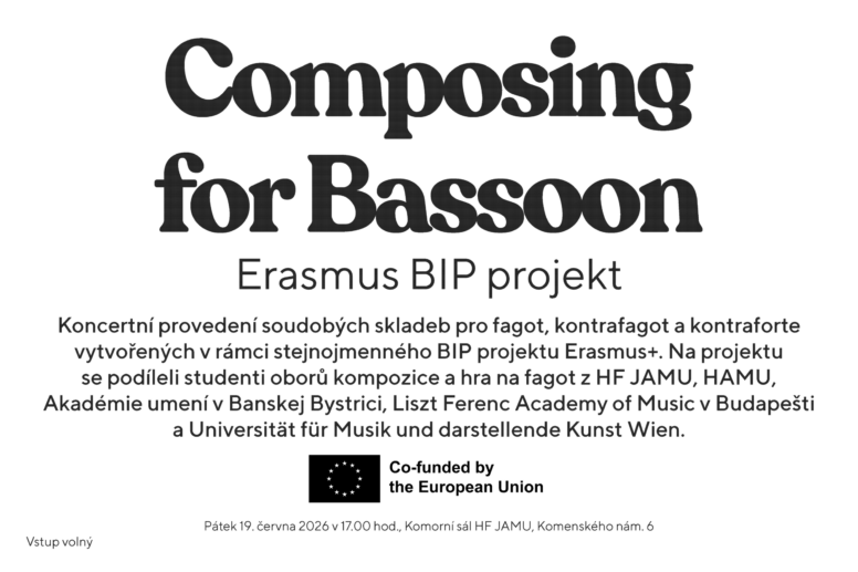 Composing for Bassoon – Erasmus BIP projekt